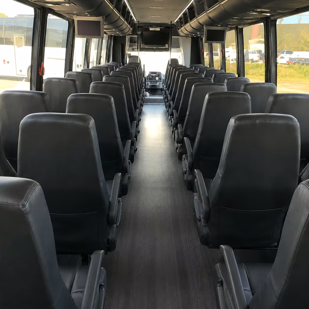 30 passenger minibus interior