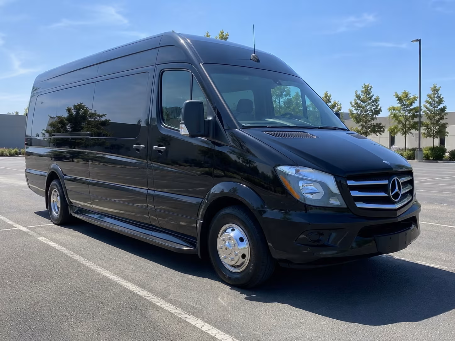 sprinter van with driver