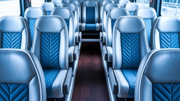 20 passenger minibus interior
