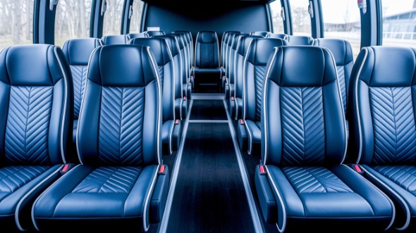 bethlehem 25 passenger minibus inside