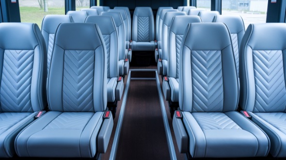 bethlehem 28 passenger minibus inside
