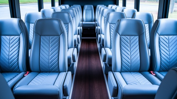 bethlehem 30 passenger minibus interior