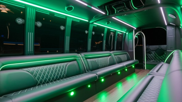 sprinter limo rental interior